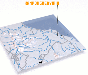 3d view of Kampong Menyirih