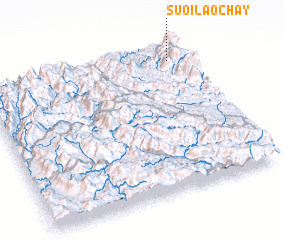 3d view of Suối Lao Chay