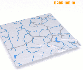 3d view of Ban Phon Ko