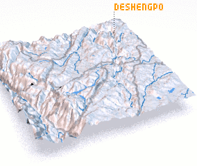 3d view of Deshengpo