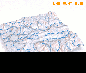 3d view of Ban Houaykhoan