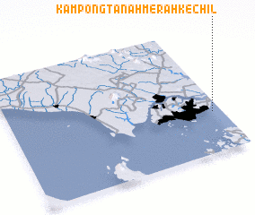 3d view of Kampong Tanah Merah Kechil