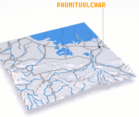 3d view of Phumĭ Tuŏl Char