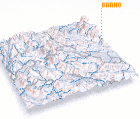 3d view of Bản Hô