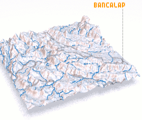 3d view of Bản Ca Lap