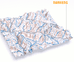 3d view of Nậm Kéng