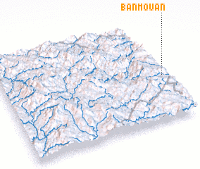 3d view of Ban Mouan