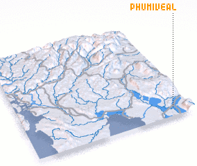 3d view of Phumĭ Véal