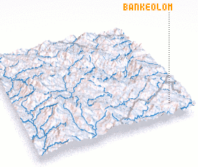 3d view of Ban Kèo Lôm