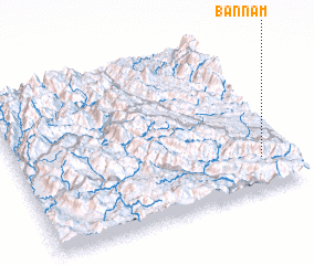 3d view of Bản Nam