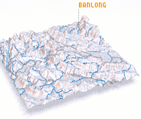 3d view of Bản Long