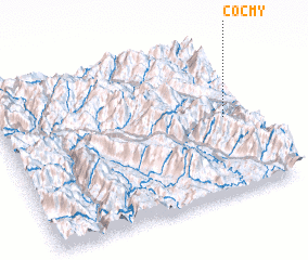 3d view of Côc My