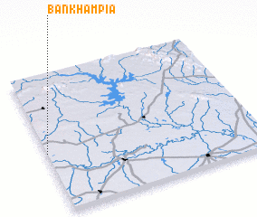 3d view of Ban Kham Pia