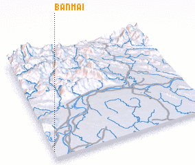 3d view of Ban Mai