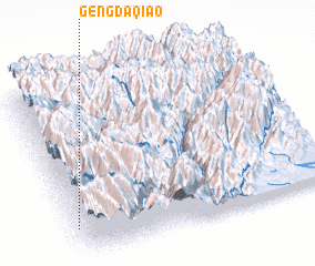 3d view of Gengdaqiao