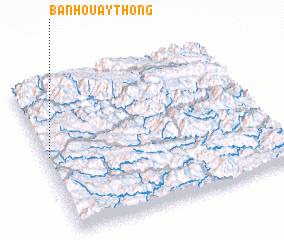 3d view of Ban Houay Thong