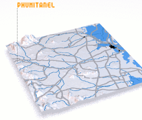 3d view of Phumĭ Ta Nél