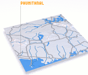 3d view of Phumĭ Thnál