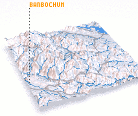 3d view of Bản Bồ Chum