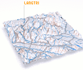 3d view of Làng Tri