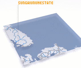 3d view of Sungai Unum Estate