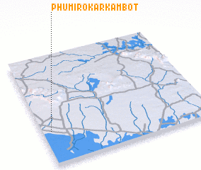 3d view of Phumĭ Rôkar Kâmbŏt