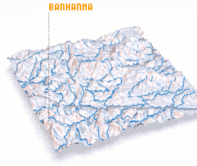 3d view of Bản Han Ma