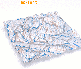 3d view of Nậm Lang
