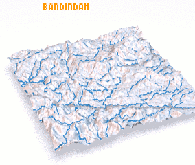 3d view of Ban Dindam