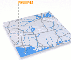 3d view of Phumĭ Pĕs