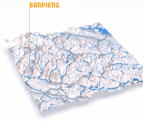 3d view of Bản Piêng