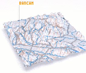 3d view of Bản Cam