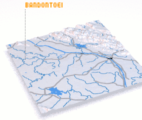 3d view of Ban Don Toei