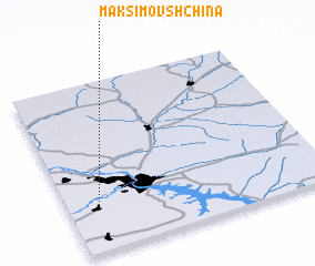 3d view of Maksimovshchina