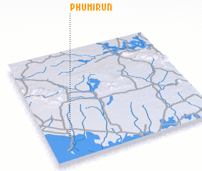 3d view of Phumĭ Rŭn