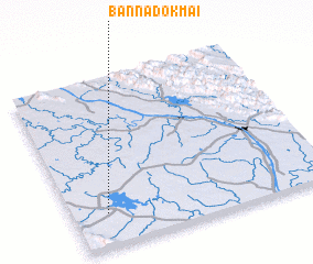 3d view of Ban Na Dok Mai