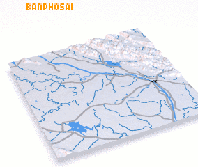 3d view of Ban Pho Sai