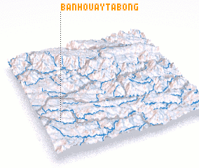 3d view of Ban Houay Ta Bong