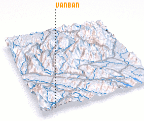 3d view of Văn Bàn