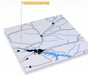 3d view of Tikhonova Pad\