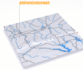 3d view of Amphoe Khukhan