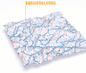 3d view of Bản Xiêng Luông