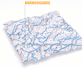 3d view of Bản Huôi Giang