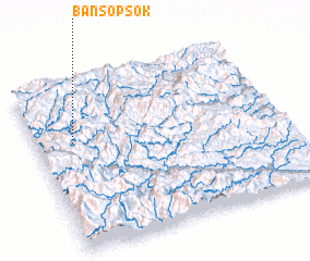 3d view of Bản Sop Sok