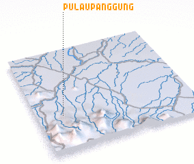3d view of Pulaupanggung