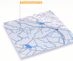 3d view of Ban Phon Khao