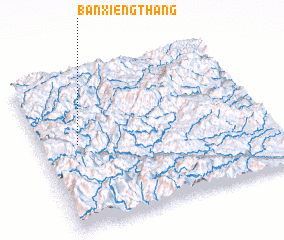 3d view of Bản Xiêng Thang