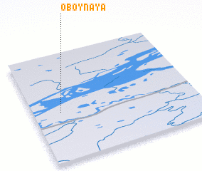 3d view of Oboynaya