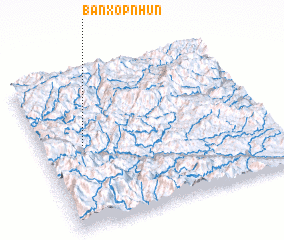 3d view of Bản Xôp Nhun