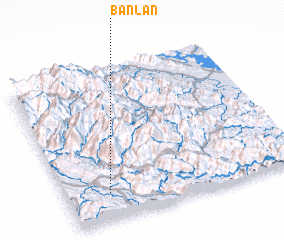 3d view of Bản Lan